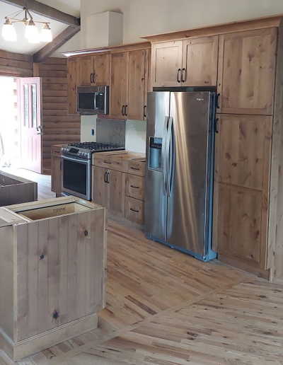 Maximize every inch with tailored cabinets, pantries, and smart organization.
