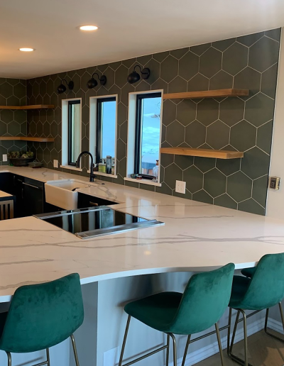 Durable, beautiful surfaces that pull your whole kitchen design together.